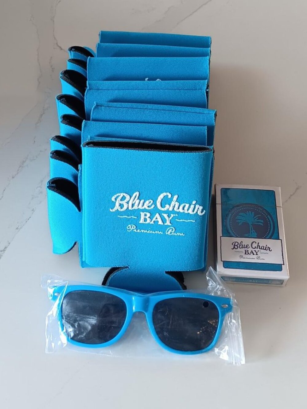 KENNY CHESNEY BLUE CHAIR BAY Sunglasses Koozies Playing Cards NEW
